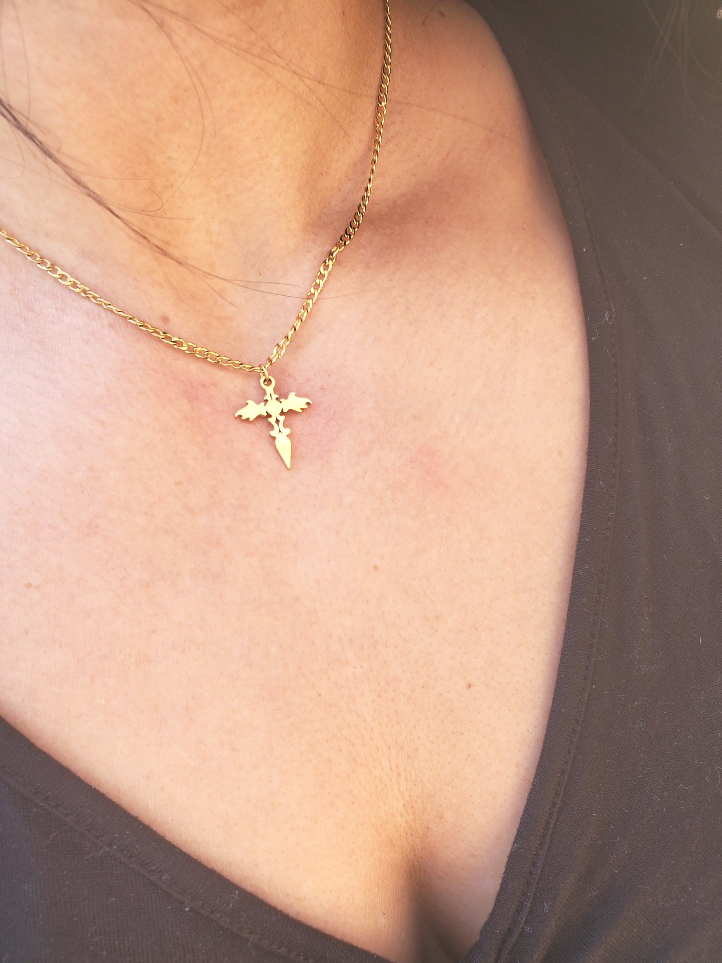 Chain with Cross Wings