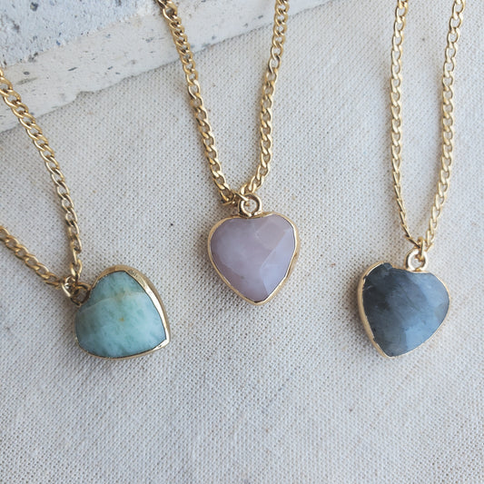 Heart Necklace 💗💚🖤