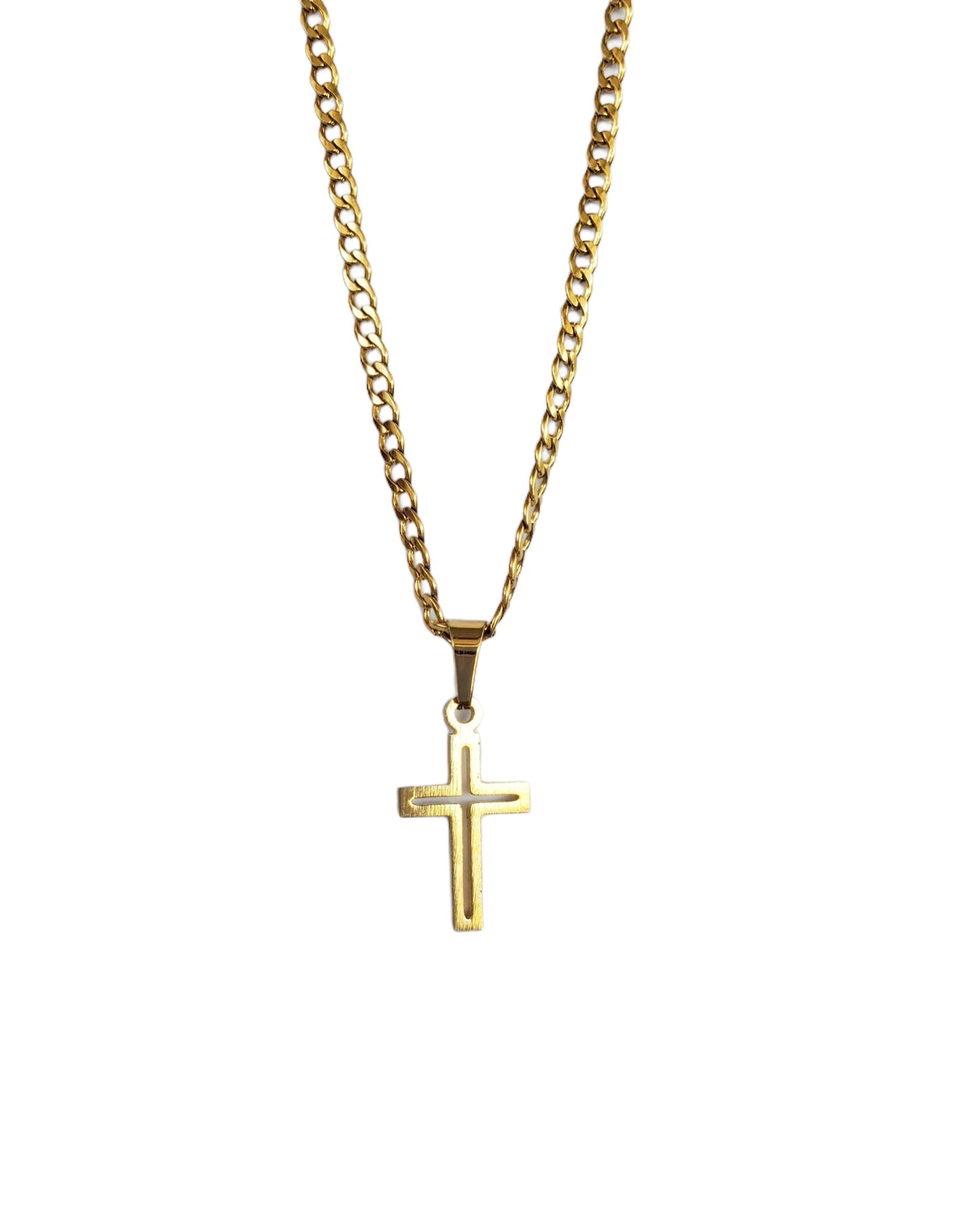 Chain with Hollow Cross